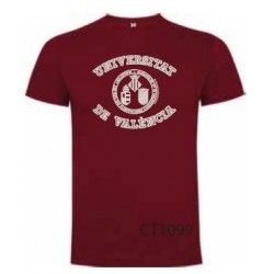 CAMISETA ESCUDO CAMPUS PROMO ECO -GRANATE - M