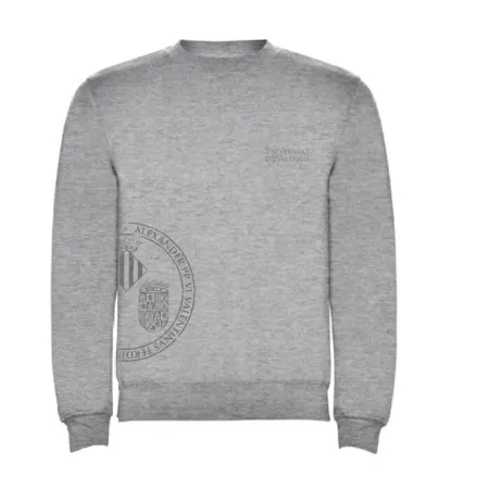 Sudadera Escudo Grande Granate Jaspe - S