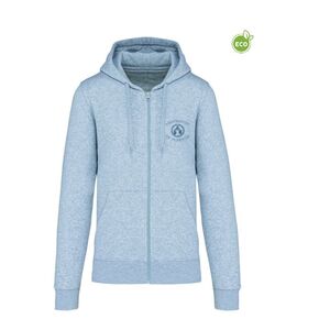 SUDADERA ORGÁNICA CREMALLERA 