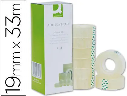 Cinta Adhesiva Q-Connect 33 Mt X 19 mm