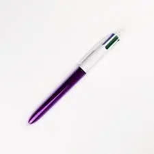 Boligrafo Bic 4 Colores Fucsia