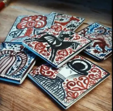 Imán Cerámica Socarrat - Gótico 5,7 Cms