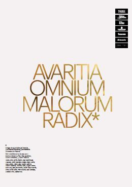 AVARITIA OMNIUM MALORUM RADIX ( 12A BIENNAL MARTINEZ GUERRICABEITIA)