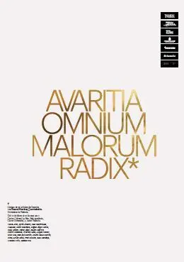 Avaritia Omnium Malorum Radix ( 12A Biennal Martinez Guerricabeitia)