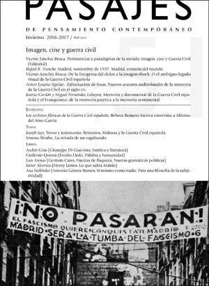 Imagen, Cine y Guerra Civil