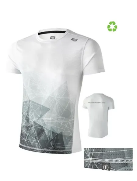 Camiseta Running Universitat de València Blanca - Xxl