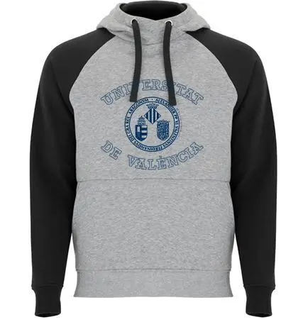 Sudadera Capucha Campus Contrast Gris - S