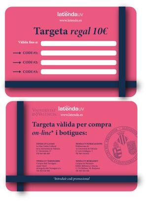 TARJETA REGALO ESCUDO UV 10