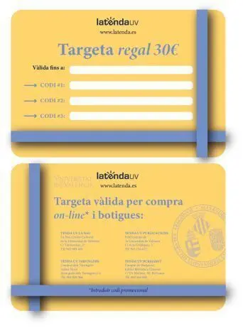 Tarjeta Regalo Escudo Uv 30