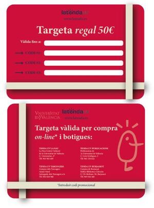 TARJETA REGALO XANO 50