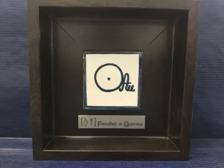 Azulejo Elementos Quimicos con Marco- Oro (Au)