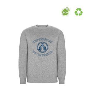 SUDADERA ESCUDO - CAMPUS ECO - GRIS  - S