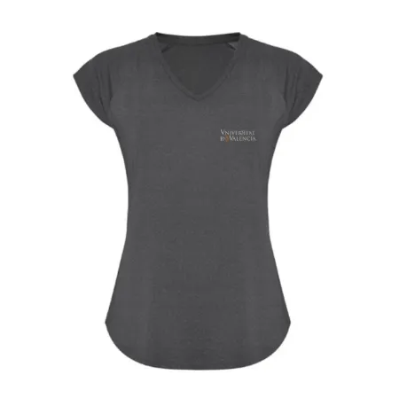 Camiseta Deporte Mujer Universitat de València Ebano - S