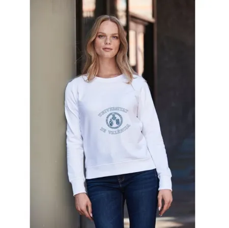 Sudadera Mujer Campus Blanco - Ws