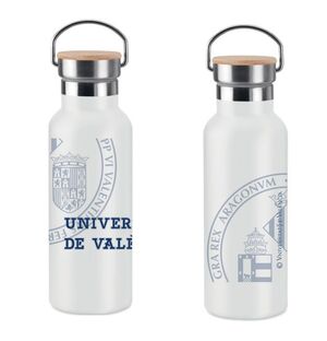 BOTELLA TERMO ACERO INOX ESCUDO CAMPUS 500ML