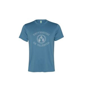 CAMISETA DEPORTE ESCUDO PROMO TRANSPIRABLE-AZUL TORMENTA - M