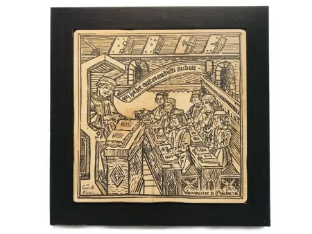 Socarrat Artesania lo Somni de Johan Johan 30X30 cm Marco de Madera