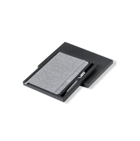 Set Libreta y Bolígrafo Universitat de València Gris A5 - 23 X 19 cm