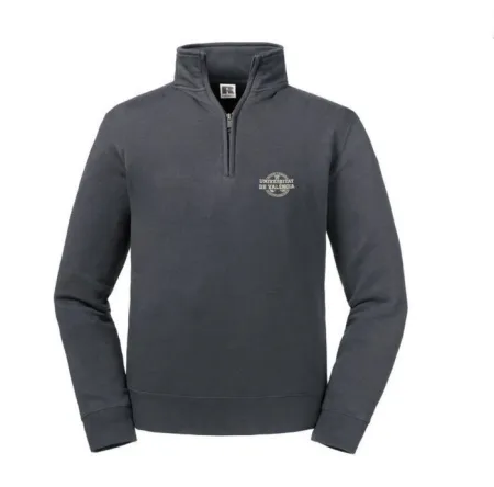 Sudadera Campus Bordado - Gris M