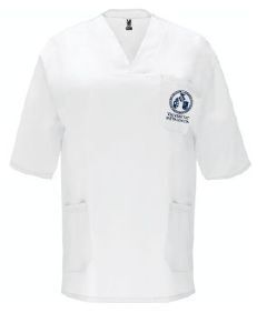 CAMISETA PIJAMA SANITARIO (SIN LOGO)  BLANCO - XXL