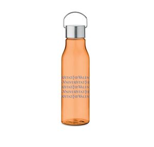 BOTELLA RPET UNIVERSITAT DE VALENCIA 600ML NARANJA