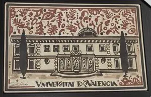 Socarrat la Nau Uv Artesania 20X15 cm Marco de Madera