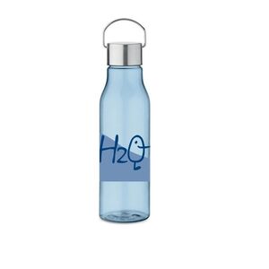 BOTELLA RPET XANO H2O 600ML CELESTE