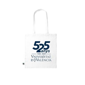 BOLSA 525 UV ALGODÓN 180 GR FAIR TRADE  42 X 38 CMS BLANCA