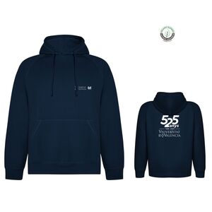 SUDADERA CAPUCHA 525 UV ECO - MARINO  L