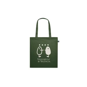 BOLSA UV-XANOS  ALGODÓN  COMERCIO JUSTO 140 GRS  42 X 38 CMS - VERDE
