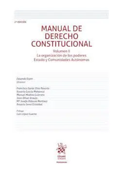 Manual de Derecho Constitucional Volumen Ii 2ª Edición