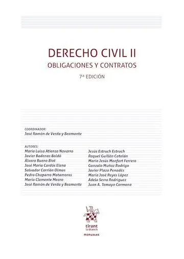 Derecho Civil Ii Obligaciones y Contratos 7ª Edición