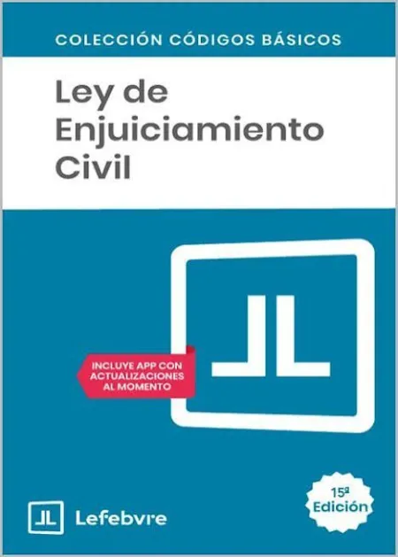 Ley de Enjuiciamiento Civil 15ª Ed 2026