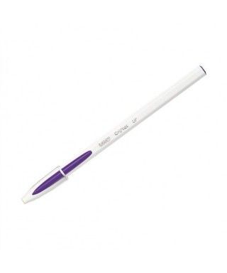 BOLIGRAFO BIC CRISTAL UP BICOLOR FUN MORADO. Bolígrafos. La Tenda de La  Universitat de València