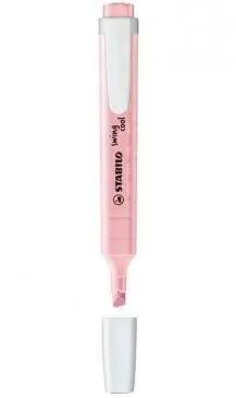 Marcador Fluorescente Stabilo Swing Cool Pastel Rubor Rosa