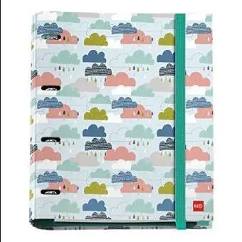 Carpebloc 4 Anillas Cloudy Day A4 Miquelrius