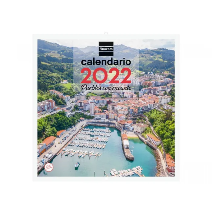 Calendario Pared 30X30 2022 Pueblos con Encanto