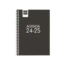 Agenda Finocam Cool 1/8 Sv 24/25 Negro Cat