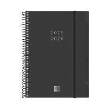 Agenda Finocam 18M Esp. E10 Svh 25-26 Negro Intl