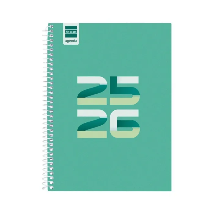 Agenda Finocam Cool 1/4 Svh 25-26 Verde