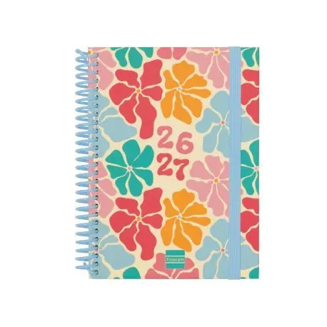 Agenda Diva Curso 2026 2027 Spring Finocam Dia Pagina