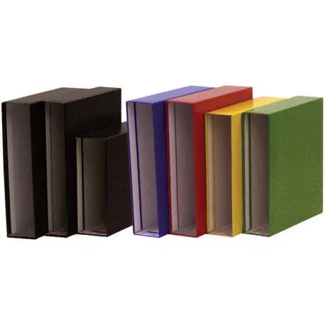 Cajetin Archivador A4 Lomo 85 mm Negro Elba