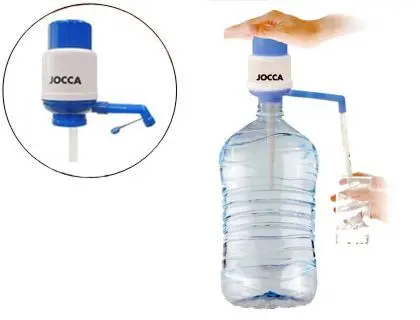Dispensador Manual de Agua Jocca para Garrafas de 3 y 5 Litros.