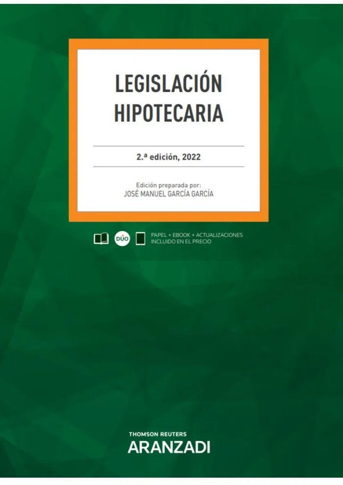 Legislación Hipotecaria (Papel + E-Book) 2022