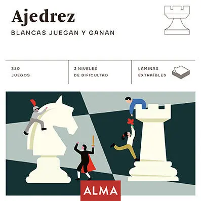 Ajedrez. Blancas Juegan y Ganan