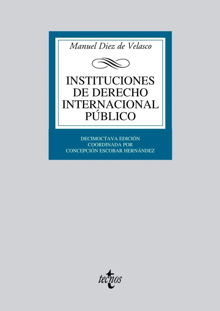 Instituciones de Derecho Internacional Público
