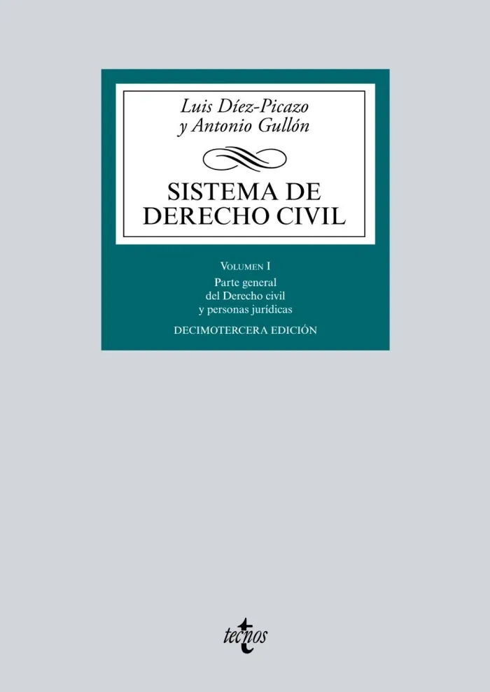 Sistema de Derecho Civil Vol. I