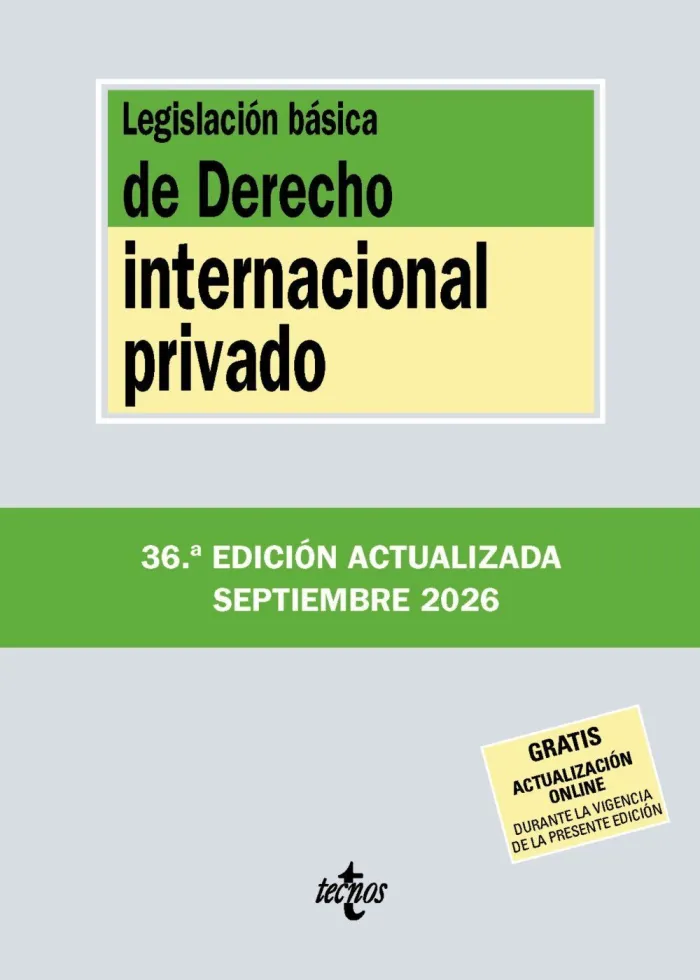 Legislación Básica de Derecho Internacional Privado 2026