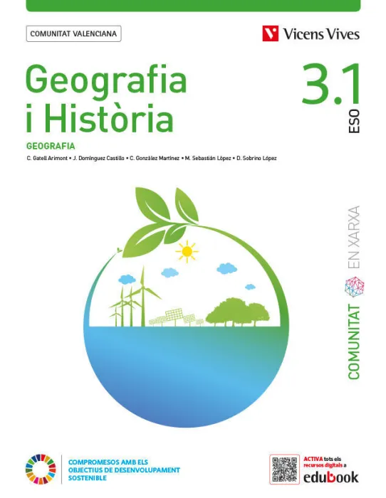 Geografia I Història 3 Comunitat Valenciana (3. 1-3. 2) (Comunitat en Xarxa)