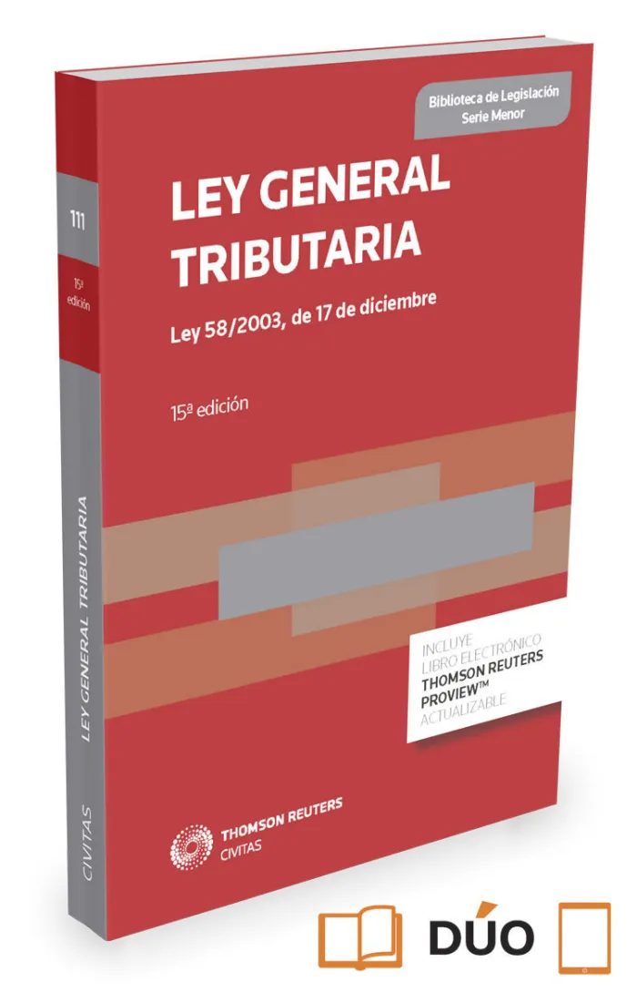 Ley General Tributaria (Papel + E-Book)
